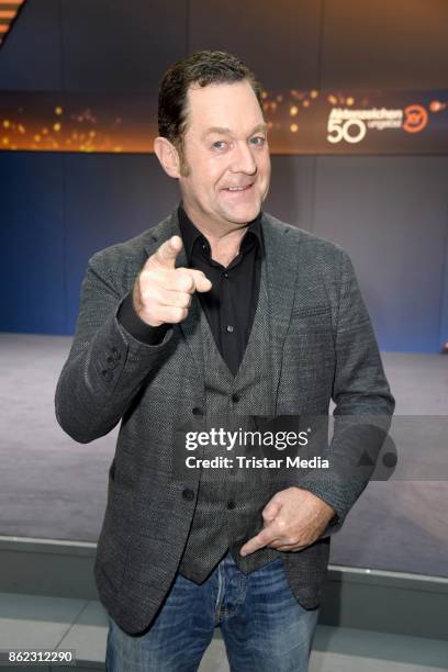 German actor Juergen Tonkel attends the XY Award 2017 as part of 'Aktenzeichen XY... Ungeloest' celebrates its 50th Anniversary' on October 17, 2017...