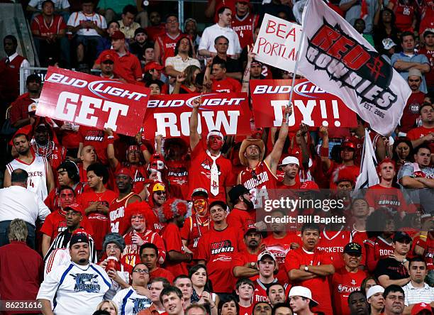 Houston Rockets Rowdy Red Rowdies Photos and Premium High Res Pictures - Getty Images