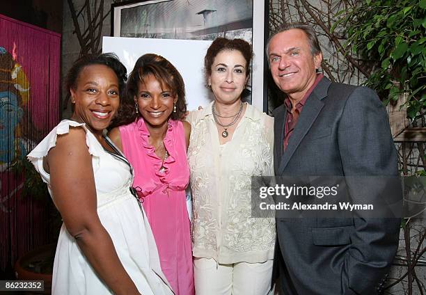 Dr. Lisa Masterson, actress Marianne Jean-Baptiste, actress Roma Maffia and Dr. Andrew Ordon arrive at the Benefit for Maternal Fetal Care...