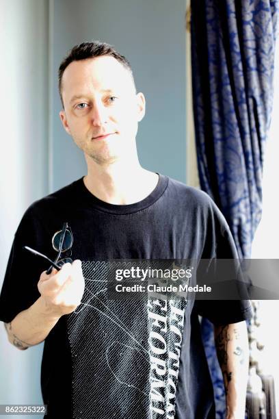 Matthew Porterfield director of the movie"Sollers Point " attend the 65th International Film Festival of San Sebastian on September 26, 2017 in San...