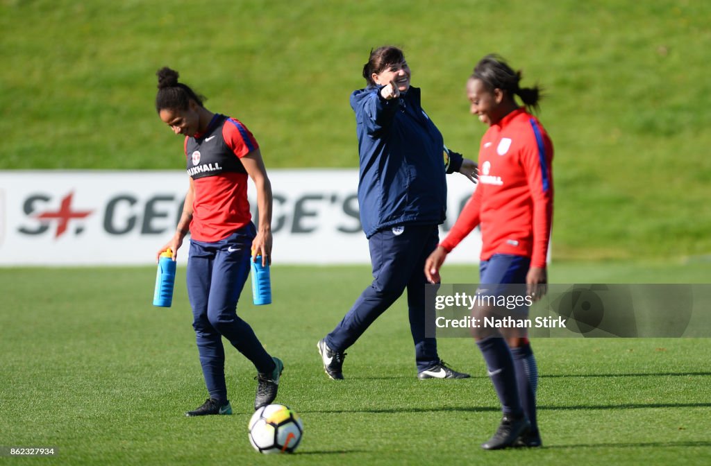 England Women's Training Session