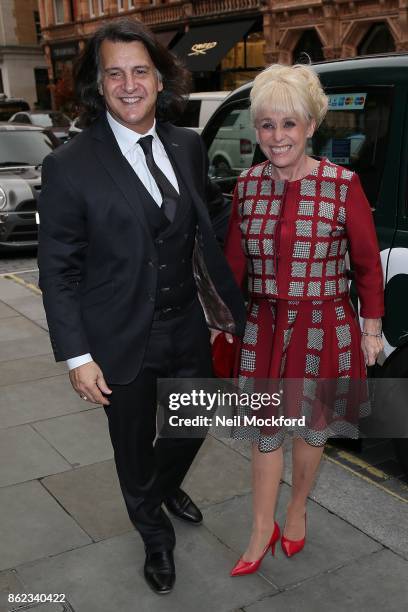 Barbara Windsor and Scott Mitchell celebrate David Walliams receiving an OBE with a lunch with at Scott's restaurant in Mayfair sighting on October...
