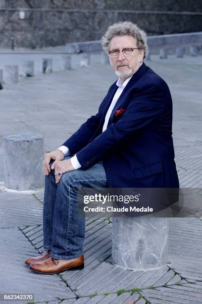 Robert Guediguian director of the movie" La Villa / The House by The Sea " at the 65th International Film Festival of San Sebastian on September 29,...