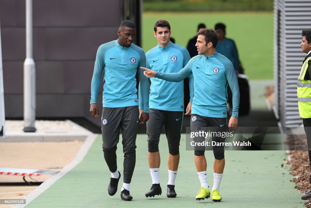 Chelsea Training and Press Conference