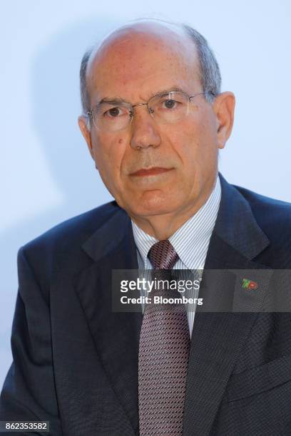 Fernando Pinto, chief executive officer of TAP Air Portugal, looks on during the Airlines For Europe Conference in Brussels, Belgium, on Tuesday,...