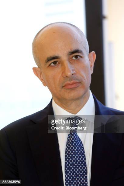 Nazareno Ventola, managing director of Aeroporto Guglielmo Marconi di Bologna S.p.A, looks on during the Airlines For Europe Conference in Brussels,...