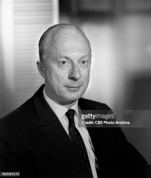 Portrait of actor / director Norman Lloyd. He directed several episodes of the CBS television series, Alfred Hitchcock Presents April 17, 1962. Los...