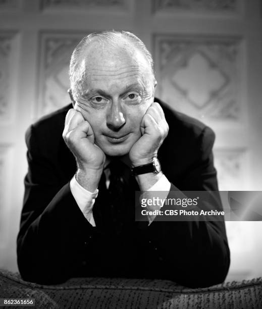 Portrait of actor / director Norman Lloyd. He directed several episodes of the CBS television series, Alfred Hitchcock Presents April 17, 1962. Los...