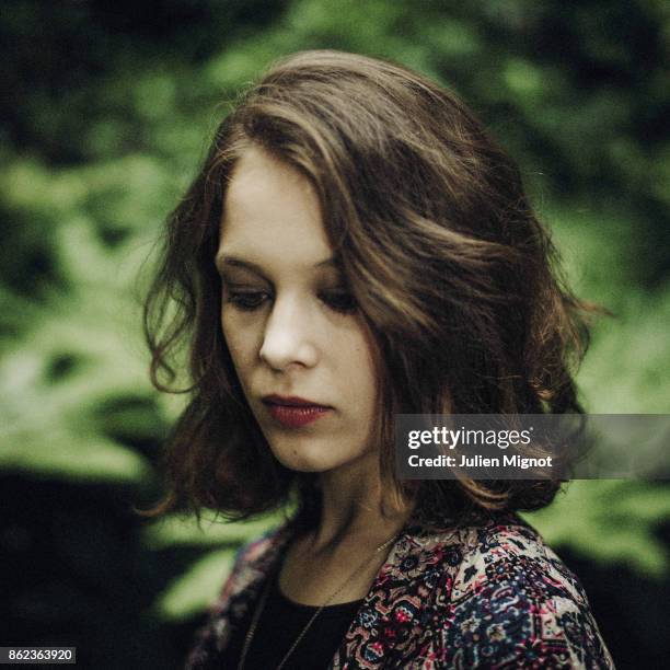 Actress Paula Beer is photographed for UGC on June 2016 in Paris, France.