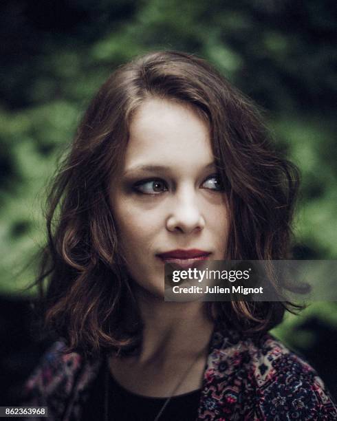 Actress Paula Beer is photographed for UGC on June 2016 in Paris, France.