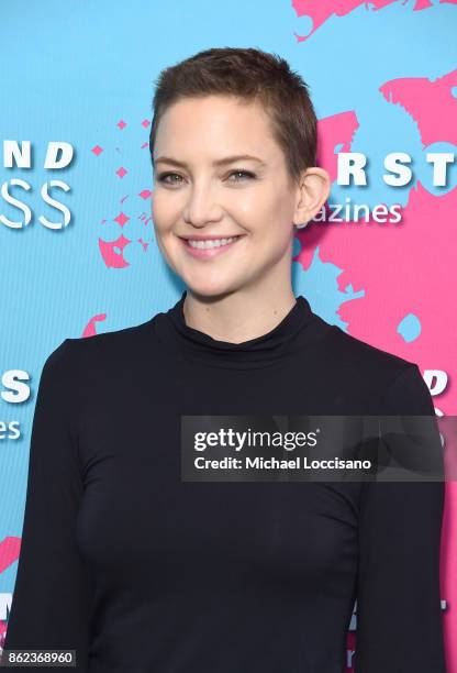 Kate Hudson attends Hearst Magazines' Unbound Access MagFront at Hearst Tower on October 17, 2017 in New York City.