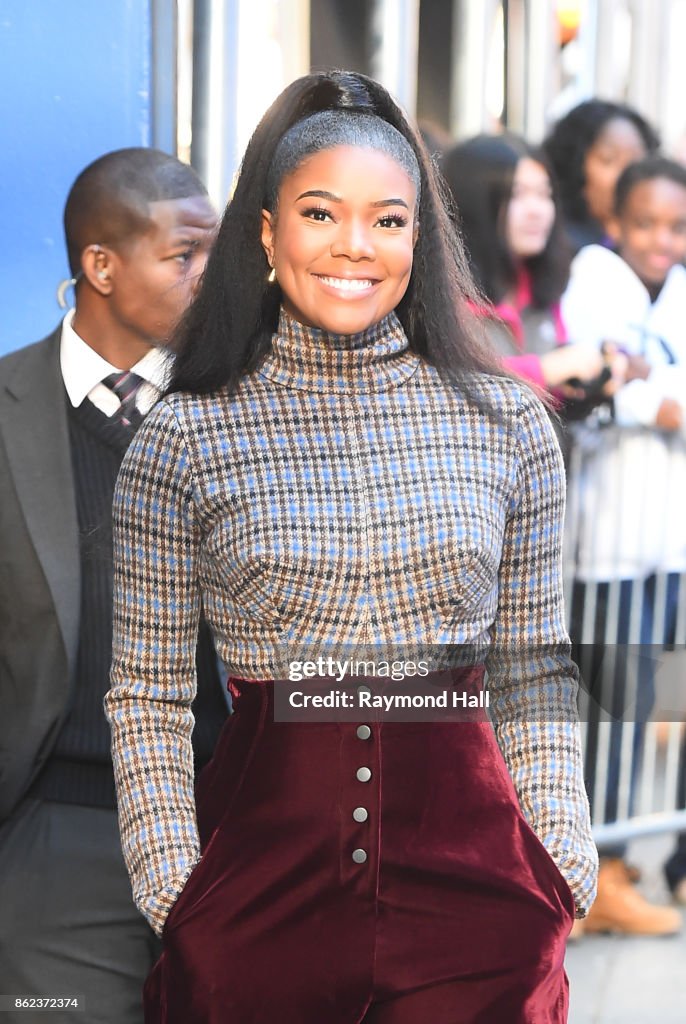 Celebrity Sightings in New York City - October 17, 2017