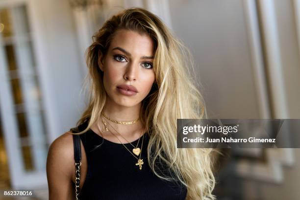 Jessica Goicoechea poses during a portrait session at Maria Cristina Hotel during 65th San Sebastian International Film Festival on September 27,...