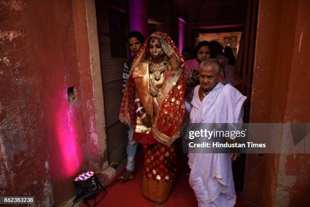 Vinita Devi, a widow, got remarried with Rakesh Kumar at Gopinath Temple, on October 16, 2017 in Vrindavan, India. Vinita got widowed in 2013 when...