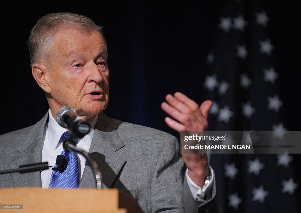 Former US national security advisor Zbig