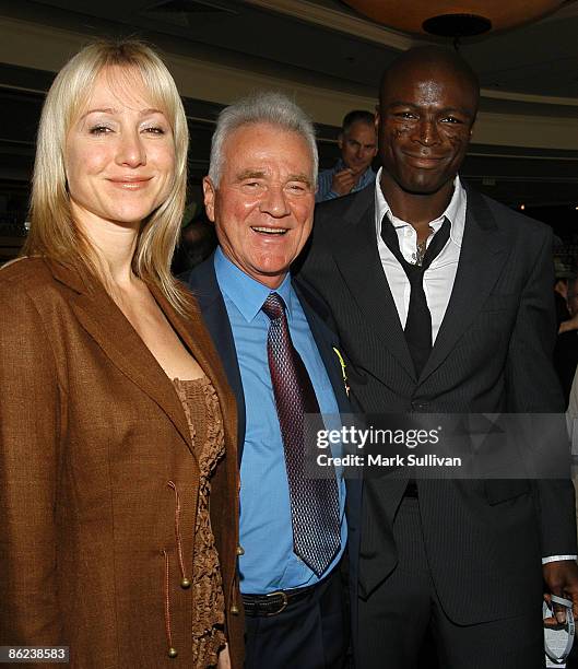 Belinda Stronach, Frank Stronach and Seal