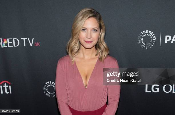 Vanessa Ray attends the "Blue Bloods" screening during PaleyFest NY 2017 at The Paley Center for Media on October 16, 2017 in New York City.
