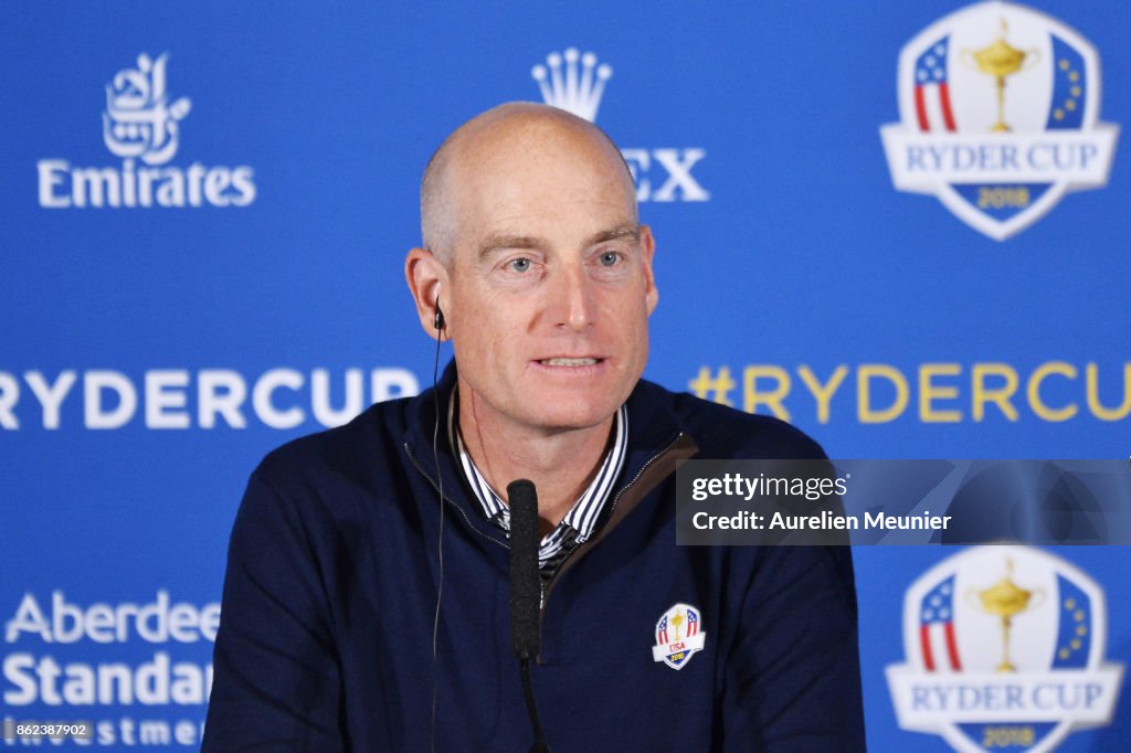 Ryder Cup 2018 Year to Go Captains Official Photocall and Press Conference