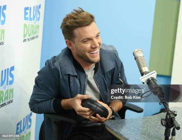 K visits at "The Elvis Duran Z100 Morning Show" at Z100 Studio on October 17, 2017 in New York City.