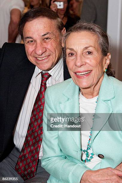 In this handout image provided by Walt Disney Studios, Richard M. Sherman and Diane Disney Miller attend the world premiere screening of "The Boys:...