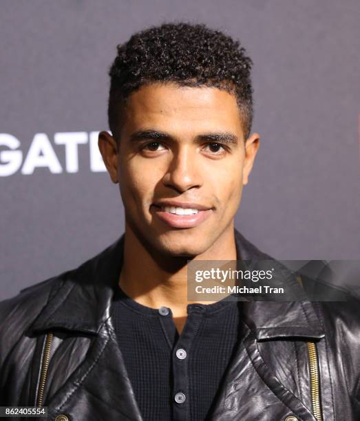 Mandela Van Peebles arrives at Lionsgate's "Tyler Perry's Boo 2! A Madea Halloween" held at Regal LA Live Stadium 14 on October 16, 2017 in Los...