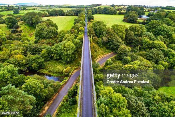 waterford greenway, ireland - ireland road stock pictures, royalty-free photos & images