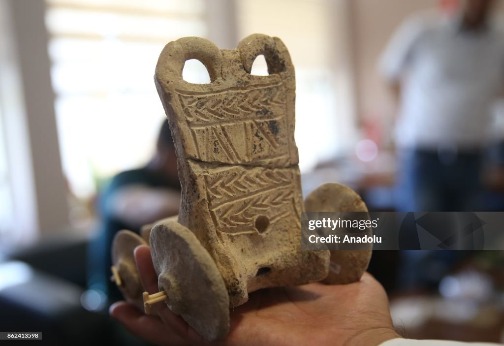 5,000-year-old toy chariot found in southeastern Turkey