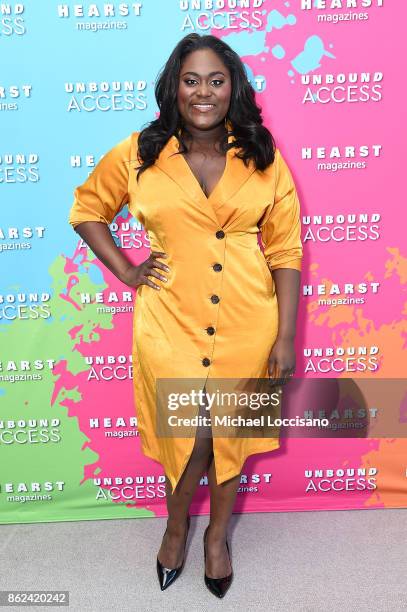 Danielle Brooks attends Hearst Magazines' Unbound Access MagFront at Hearst Tower on October 17, 2017 in New York City.