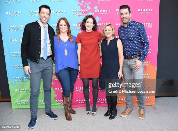 Property Brothers Jonathan Scott, Drew Scott, Ree Drummond, Editor in Chief of Food Network Magazine Maile Carpenter and Editor in Chief HGTV...