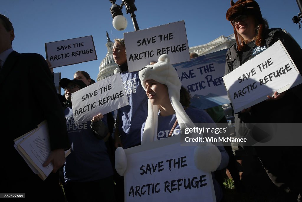 Senate Democrats Hold News Conf. On Arctic National Wildlife Refuge Drilling