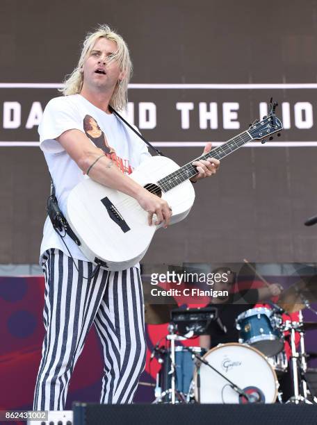 Judah Akers of Judah & The Lion performs during the Daytime Village Presented by Capital One at the 2017 HeartRadio Music Festival at the Las Vegas...