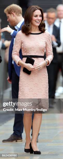 Catherine, Duchess of Cambridge attends the Charities Forum Event at Paddington Station on October 16, 2017 in London, England.