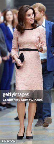 Catherine, Duchess of Cambridge attends the Charities Forum Event at Paddington Station on October 16, 2017 in London, England.