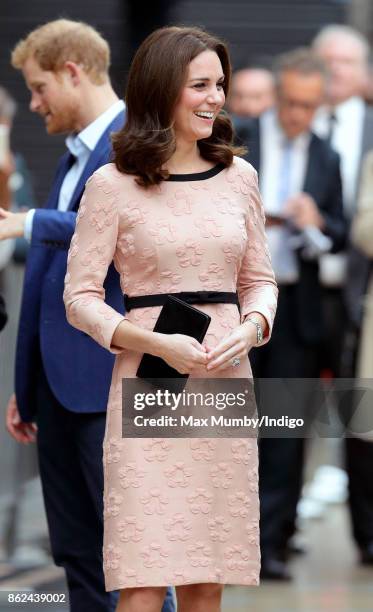 Catherine, Duchess of Cambridge attends the Charities Forum Event at Paddington Station on October 16, 2017 in London, England.