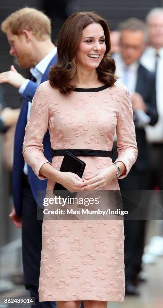 Catherine, Duchess of Cambridge attends the Charities Forum Event at Paddington Station on October 16, 2017 in London, England.