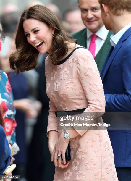 Catherine, Duchess of Cambridge attends the Charities Forum Event at Paddington Station on October 16, 2017 in London, England.