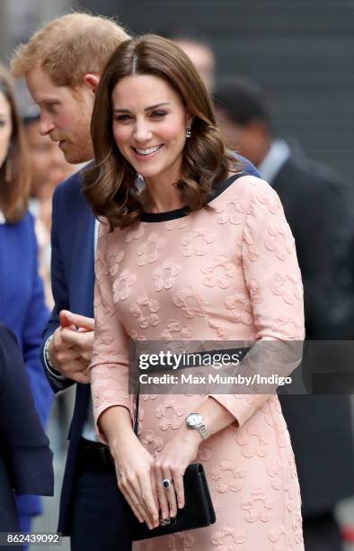 Catherine, Duchess of Cambridge attends the Charities Forum Event at Paddington Station on October 16, 2017 in London, England.