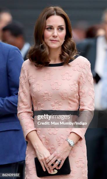 Catherine, Duchess of Cambridge attends the Charities Forum Event at Paddington Station on October 16, 2017 in London, England.