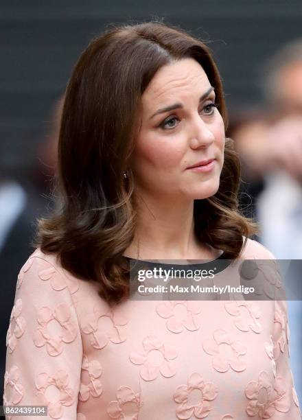Catherine, Duchess of Cambridge attends the Charities Forum Event at Paddington Station on October 16, 2017 in London, England.