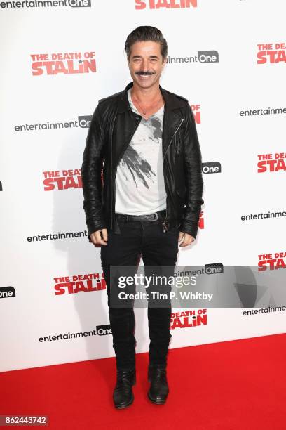 Jake Canuso arriving at 'The Death Of Stalin' UK Premiere held at Curzon Chelsea on October 17, 2017 in London, England.