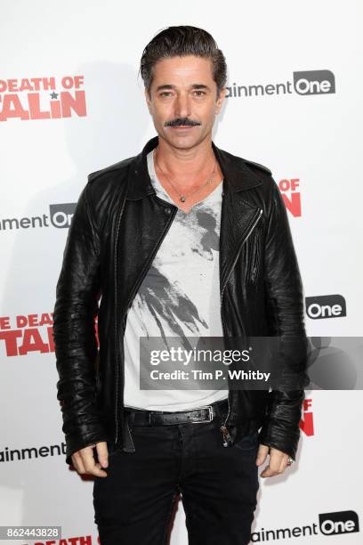 Jake Canuso arriving at 'The Death Of Stalin' UK Premiere held at Curzon Chelsea on October 17, 2017 in London, England.