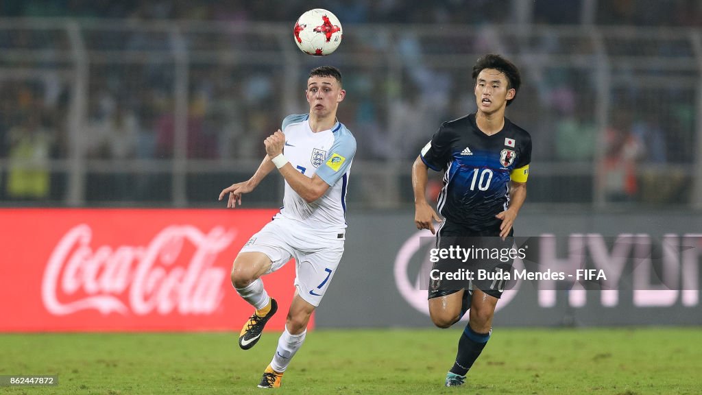 England v Japan - FIFA U-17 World Cup India 2017 Round of 16