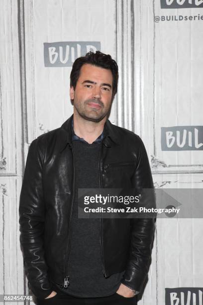 Actor Ron Livingston attends Build Series to discuss his show "Loudermilk" at Build Studio on October 17, 2017 in New York City.