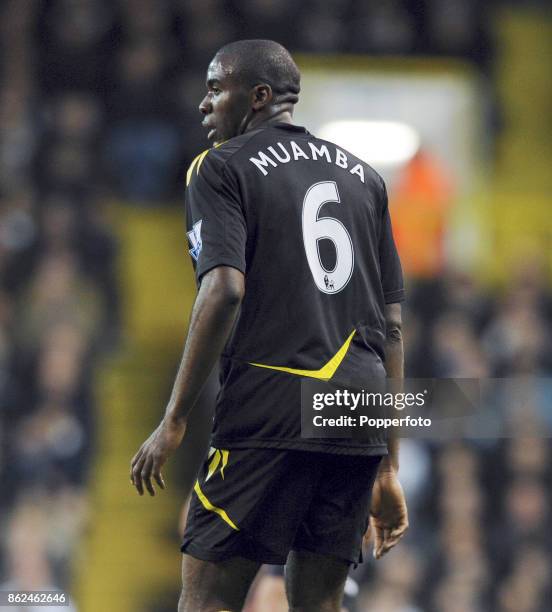 Fabrice Muamba of Bolton Wanderers in action during the FA Cup match between Tottenham Hotspur and Bolton Wanderers at White Hart Lane on March 17,...