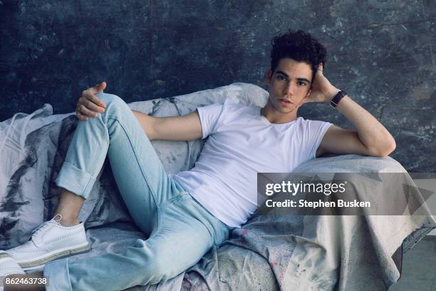 Actor Cameron Boyce is photographed for PopStar Magazine on June 27, 2017 in Los Angeles, California.