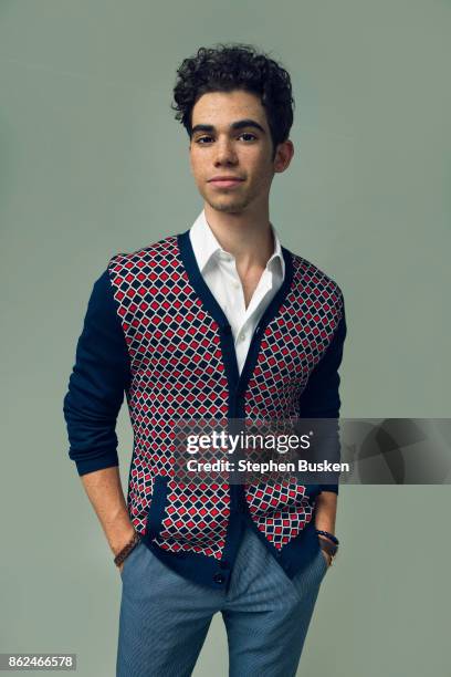 Actor Cameron Boyce is photographed for PopStar Magazine on June 27, 2017 in Los Angeles, California.