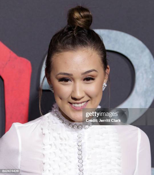 Lauren Riihimaki attends the Premiere Of Lionsgate's "Tyler Perry's Boo 2! A Madea Halloween" at Regal LA Live Stadium 14 on October 16, 2017 in Los...