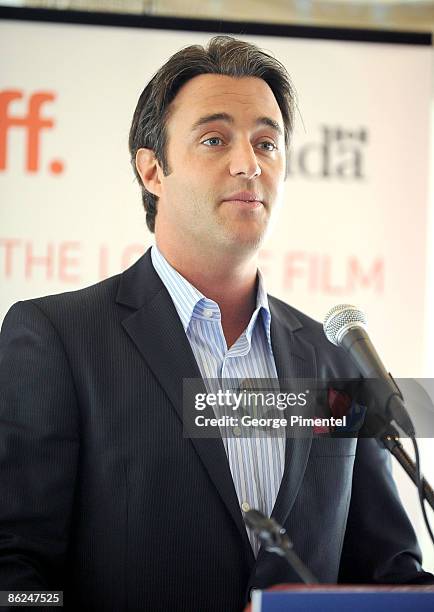 Ben Mulroney attends the 2009 Toronto International Film Festival's Press Conference at the Sutton Place Hotel on April 27, 2009 in Toronto, Canada.