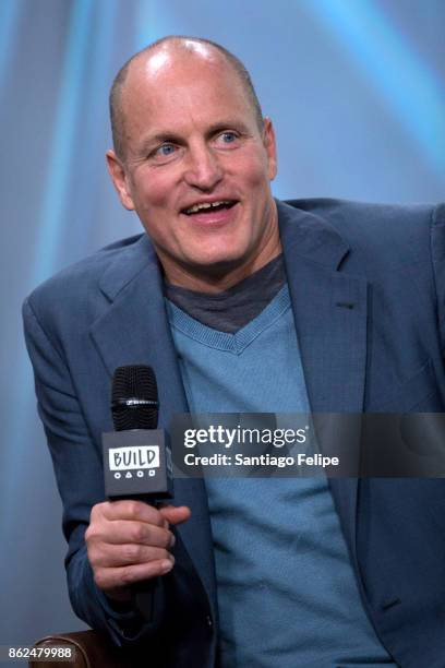 Woody Harrelson attends Build Presents to discuss his film "LBJ" at Build Studio on October 17, 2017 in New York City.