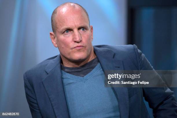 Woody Harrelson attends Build Presents to discuss his film "LBJ" at Build Studio on October 17, 2017 in New York City.